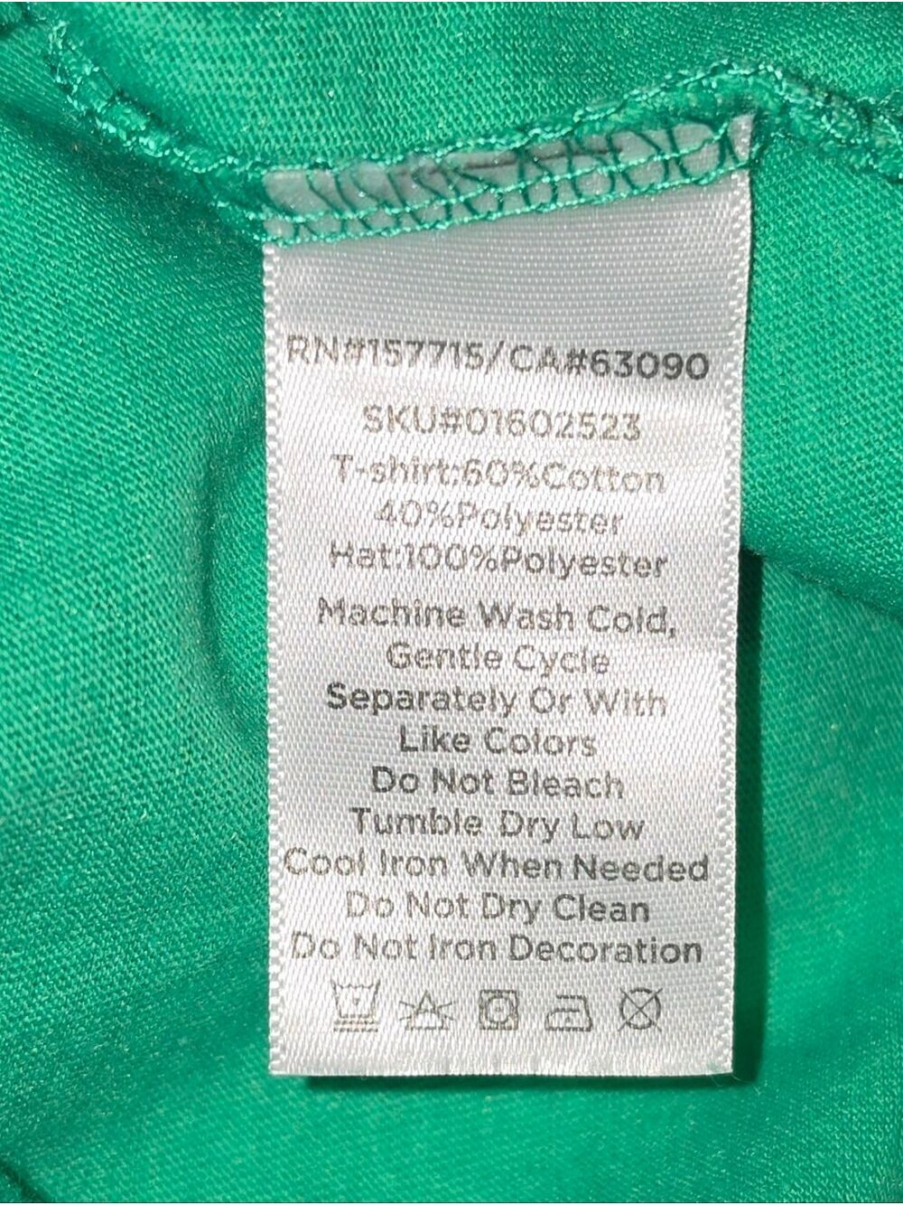 Crayola Green Tee Short Sleeve Medium - Picture 5 of 6
